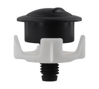 GANCEI Botón de descarga de inodoro, conjunto de botón de cisterna de inodoro de doble descarga para Optima 50, reemplazo para válvula de descarga operada por cable Siamp (negro)