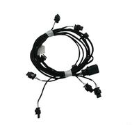GANCEI Cableado del sensor de estacionamiento del parachoques delantero para A6 C7 2011-2014, OEM 4G5971095A, pieza de repuesto negra del ABS para la reparación de automóviles
