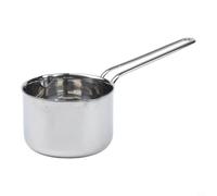 GANCEI Cacerola de acero inoxidable con tapa de vidrio templado, cacerola de 235 x 75 cm para cocina de gas y eléctrica, para uso doméstico