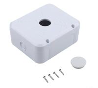 GANCEI Caja de conexiones de la prenda impermeable de la cámara del CCTV para la gestión del cable de la fuente de alimentación, recinto plástico para la vigilancia al aire libre de la seguridad
