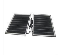 GANCEI Cargador del panel solar 16W, para las cámaras del rastro, fuente de alimentación monocristalina impermeable con el soporte ajustable