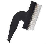 GANCEI Cepillo de alambre de sierra alternante, cerdas de nailon de acero de doble material para eliminación de óxido y pintura resistente, cabezal de limpieza eléctrico para mampostería de madera y
