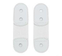 GANCEI Correa elástica de encaje para patines artísticos, protector de cordones para botas de patinaje sobre hielo con banda de cuero, evita que se afloje y mejora el soporte del tobillo, diseño
