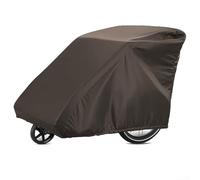 GANCEI Cubierta de bicicleta, impermeable 210D Oxford tela cubierta de remolque de bicicleta para niños o transportadores de mascotas, apto para Qeridoo, para Burley, para Thule, Chariot, Leggero