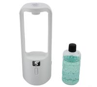 GANCEI Difusor de aceite esencial portátil de 50 ml humidificador de aromaterapia recargable con motor silencioso y múltiples modos de niebla para baño, habitación de hotel, escritorio, blanco (B3)