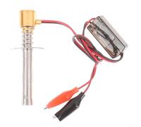 GANCEI Encendedor de brillo RC mejorado de 6 V-24 V, construcción de metal, para coches modelo Nitro, barcos, camiones, para Redcat Kyosho (dorado)