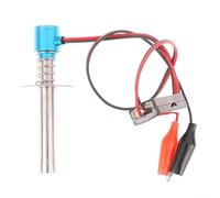 GANCEI Encendedor de brillo RC mejorado de 6 V-24 V, construcción de metal, para coches modelo Nitro, barcos, camiones, para Redcat Kyosho (azul)