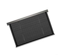 GANCEI Estante de lavandería elástico invisible con ventosa, red de secado de ropa plegable de aluminio montado en la pared para baño, balcón, dormitorio, ahorro de espacio, blanco (gris)