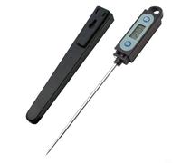 GANCEI for INSTANT Read Food Thermometer Digital Probe for Grilling Baking Brewing Coffee Milk Precise Temperature Gauge Kitchen Cooking Tool (negro)