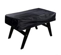 GANCEI Funda de mesa de futbolín impermeable 210D Oxford tela con forro de PVC, protección completa de 160 x 115 x 50 cm con hebillas y rejillas de ventilación para uso al aire libre