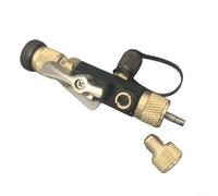 GANCEI Herramienta de extracción de núcleo de válvula HVAC de 1/4 pulgadas, extractor magnético de aleación de cobre con vidrio de visión para sistemas de CA R22, juego de desmontaje de válvula dual