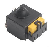 GANCEI Interruptor de botón de amoladora angular, interruptor de molino de esquina de repuesto para Metabo WEV850-115 y WEV850-125, 343411980 parte