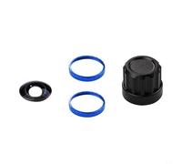 GANCEI Juego de lentes de repuesto, para Insta360 X5 HD vidrio óptico de varios colores con herramienta de extracción de anillo de aluminio, accesorios de cámara (azul)
