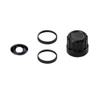 GANCEI Juego de lentes de repuesto, para Insta360 X5 HD vidrio óptico de varios colores con herramienta de extracción de anillo de aluminio, accesorios de cámara (negro)
