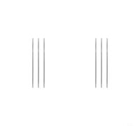 GANCEI Juego de limas de afilador de motosierra de 3,5 mm de diámetro, limas de metal en paquete de 3 o 6 para un mantenimiento preciso de la cadena para Oregon (6 piezas)