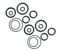 GANCEI Kit de anillos de sellado de aire para Fox para DHX5.0 RP23 CTD DPS FLOAT RPL junta tórica de goma negra ajuste preciso mantenimiento de bicicletas entusiastas del ciclismo (16 piezas)