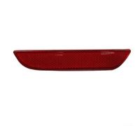 GANCEI Luces reflectoras de parachoques trasero compatibles con Renault Clio MK4 2012-2018, izquierda 265659650R y derecha 265605789R, construcción de plástico para una mayor visibilidad nocturna