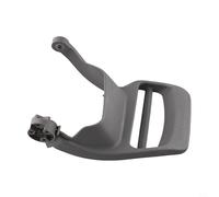GANCEI Mango de freno de cadena de motosierra, protector de mano de seguridad, construcción de plástico, para 455/455E 460, modelo 537284301, negro