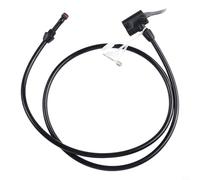 GANCEI Manguera de extensión de bomba de bicicleta de 125 cm para línea de aire de TPU para válvulas francesas, tubo conector flexible con ajuste de 13 mm, diseño anticongelante -30C a 50C, negro
