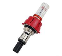 GANCEI Medidor de flujo del colector de calefacción/regulador para el colector de calefacción por suelo radiante, control optimizado del flujo de agua, plástico y metal, G1/2/G3/8 (1/2)