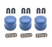 GANCEI Paquete de 3 para kit de reconstrucción de cabezal de recortadora T25 con resorte para 128CD 125LDX 122C para JONSERED GC2128 para CRAFTSMAN 79203 reemplaza la pieza 537338801 537338701