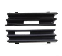 GANCEI Par delantero parachoques remolque gancho cubierta para Mercedes Clase S W140 1992-1994, ABS negro, OE 1408800105, reparación exterior