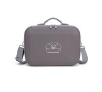 GANCEI Para DJI Lito 1 bolsa de almacenamiento, funda de hombro de PU con correa, organizador de viaje compacto para juego de vuelo, gris, al aire libre