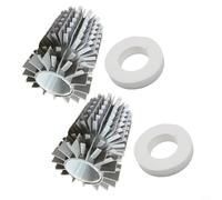 GANCEI Para Semi Brush 61020601 con anillo 6101611-R4, ForDolphin M400 M500, Astralpool para PULIT E70 E80 E90, limpieza de piscina (4 piezas)