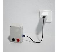 GANCEI Probador de continuidad de cable resistente de 9 V con zumbador de 100 dB y luz para encontrar y reparar fallos de circuito PCB de arnés de cables rápidos (bolígrafo de clip probador)