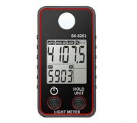 GANCEI Probador de iluminación LED, medidor de lux con medición precisa de la temperatura del color y del brillo, para la evaluación y el análisis de iluminación encendido(SK-8 202)