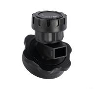 GANCEI Reemplazo de grifo de jarra de agua para camping, grifo portátil con perilla ajustable para tanque de cubo, dispensador de boquilla de alto flujo para senderismo al aire libre, jardín, plástico