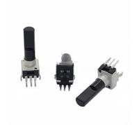 GANCEI RV09 para potenciómetro de audio B10K B20K B50K 23mm Detente central del eje para control de volumen del mezclador, ingeniería de sonido (B203)