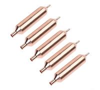 GANCEI Secador de filtro de cobre 5Pcs para la refrigeración, 3Mm Id, núcleo desecante del tamiz molecular, piezas de reparación de la CA de la HVAC (B)