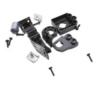 GANCEI Soporte para faro delantero derecho ABS negro OEM 5NA998226A compatible con Tiguan versión europea 2022-2024, pieza exterior de repuesto para un montaje seguro