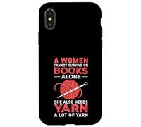 Ganchillo Book Lover Carcasa para iPhone X/XS