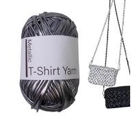 Ganchillo - De Camiseta Hacer Ganchillo, Elástico Tejido, Reciclado Camiseta | Suave Resistente Multiuso Suéter Bufanda Complementos Labores Creativas