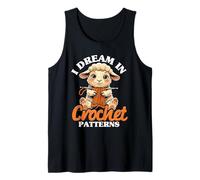 Ganchillo Punto I Dream in Crochet Patterns Camiseta sin Mangas