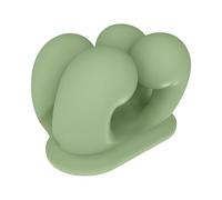 Gancho adhesivo de silicona para pared - Porta mantequilla de cacao para coche, organizador multiusos extraíble sin costuras para cocina baño puerta hombre