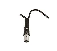 Gancho agitador para movimiento hacia arriba y hacia abajo con casquillo de conexión de aluminio para aún más estabilidad para nuestras barras telescópicas.