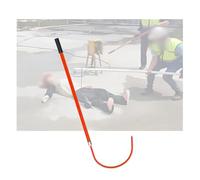 Gancho Aislado For Salvar Vidas,Seguridad Aislada De Alto Voltaje,Herramientas De Electricista For Extinción De Incendios Aisladas,Capacidad De Carga 220 Libras(Red,300cm)