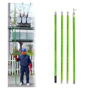 Gancho aislante de alto voltaje, poste desmontable portátil para mantenimiento de línea y tracción de cables, 10 kV, 35 kV, 110 kV, 220 kV, 330 kV, 500 kV, equipo de funcionamiento de electricista (4