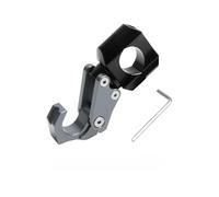Gancho AleacióN Aluminio Gancho para Manillar De Motocicleta para Haojue UHR150 UHR125 XCR300 TR300 DR160 NK150(Gray)