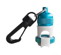 Gancho Buceo 4kg Fuerza Sujeción Manguera para octopus Gancho | Liberación rápida con tirón simple, operación intuitiva, seguridad en emergencias, para fácil manejo bajo agua(Blue)