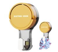 Gancho con para ducha, colgador de de ventana, colgador de pared con succión al vacío, gancho para albornoces y toallas, ganchos de almacenamiento de cocina fuertes para baño, cocina