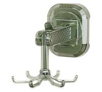 Gancho con | Percha para ventana giratoria de 360 grados - sin necesidad de taladrar, gancho de pared reutilizable, organizador multiusos para baño, cocina, dormitorio, sala de estar, oficina