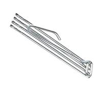 Gancho Cortina Plisar Techo (Bolsa 100 Unidades)