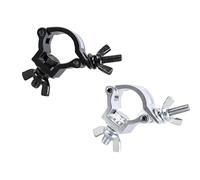 Gancho de abrazadera de iluminación de escenario de peso ligero, aleaciones de magnesio, configuraciones simples, 32 35 mm, tubos portátiles, abrazaderas de escenario de tipo pesado