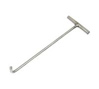 Gancho de acero en forma de T, herramienta de gancho resistente, gancho de resorte, gancho de alcantarilla, gancho en forma de T, herramienta de gancho para tirar