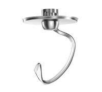 Gancho de acero inoxidable compatible con batidoras KitchenAid de 4.5 cuartos y 5 cuartos de galón, repuesto para K45 KSM90 KSM150 KSM75, accesorio para masa de pizza y pan