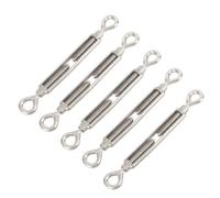 Gancho de acero inoxidable, Tensor de alambre acero inoxidable 304, 5 uds., tensor M4-M10(OO Type-5PCS,M10)